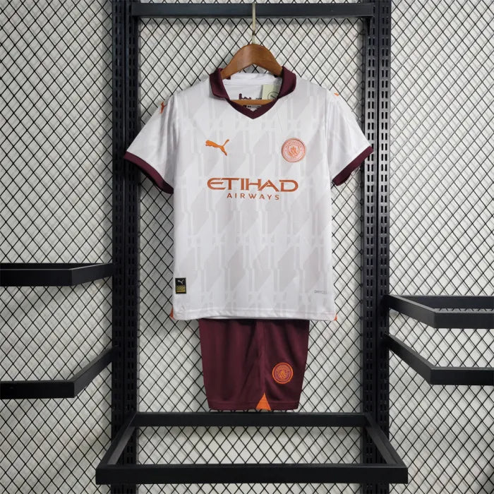 Manchester City 23/24 Away Kids