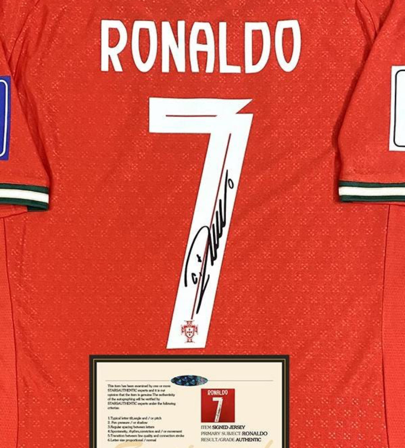 Signed Cristiano Ronaldo 25/26 Home