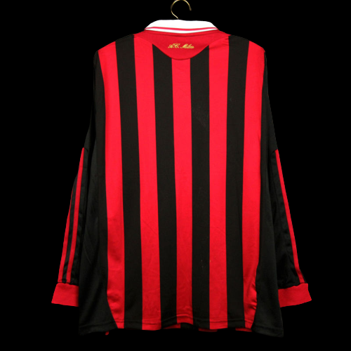 AC Milan 09/10 Retro Home Long Sleeve