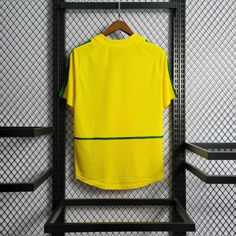 Brazil 2002 Retro Home Shirt
