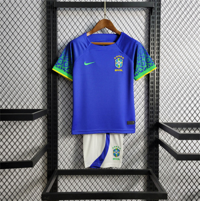 Brazil 2022 Away Kids