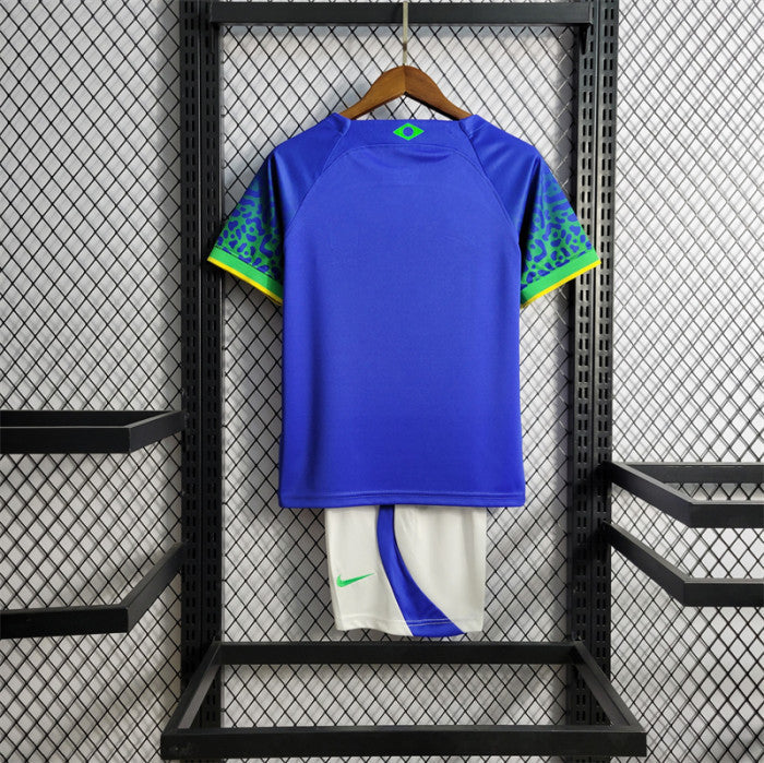 Brazil 2022 Away Kids