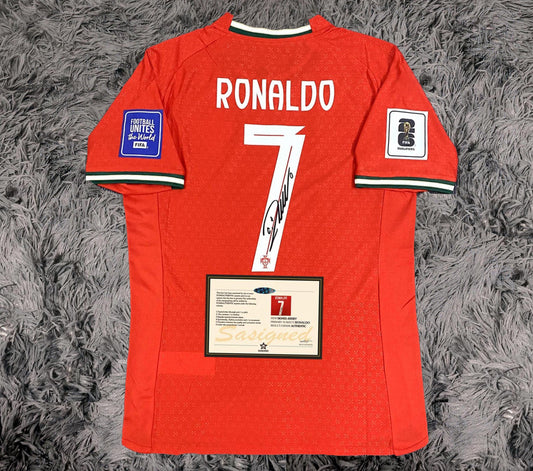 Signed Cristiano Ronaldo 25/26 Home