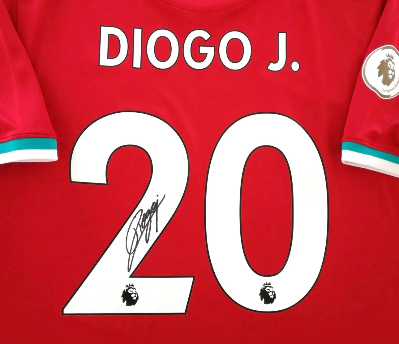 Signed Diogo Jota Liverpool Jersey *Printed signature