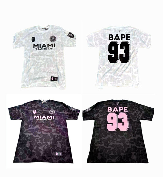 Inter Miami X Bathing Ape Bundle White And Black
