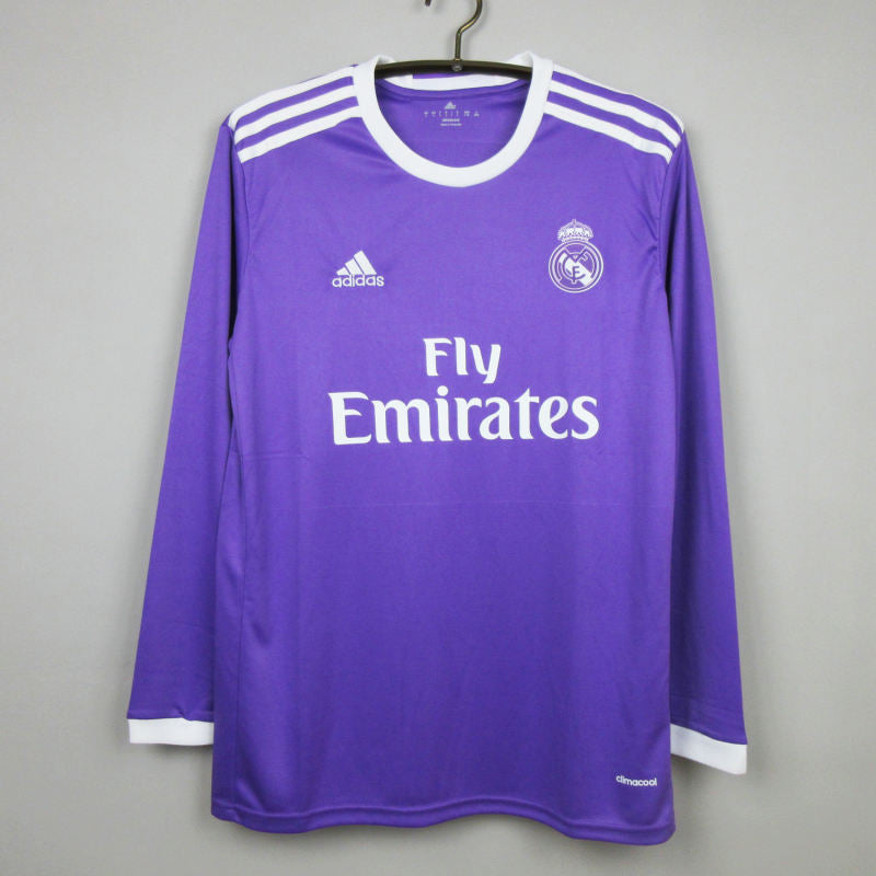Real Madrid 16/17 Retro Away Long Sleeve