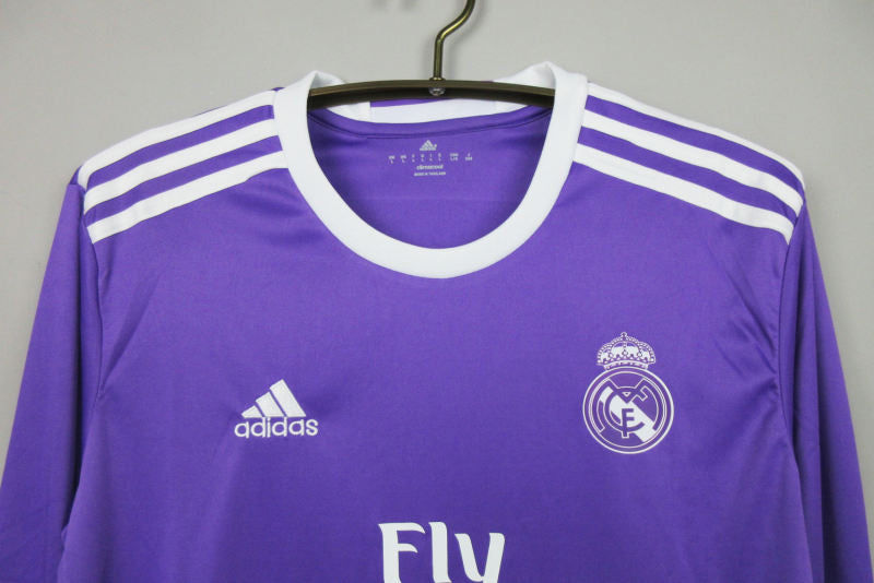 Real Madrid 16/17 Retro Away Long Sleeve