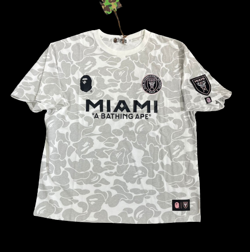 Inter Miami X Bathing Ape Shirt White