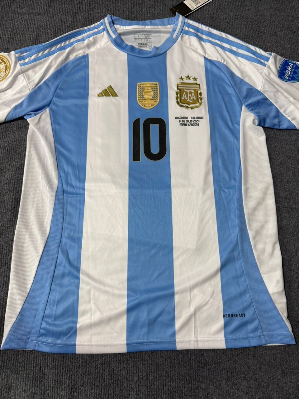 Signed Lionel Messi Argentina 24/25 Becket