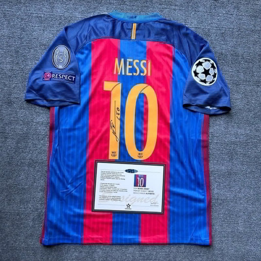 Barcelona “Lionel Messi” Signed Jersey