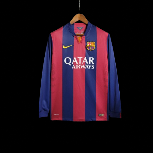 Barcalona 14/15 Retro Home long Sleeve