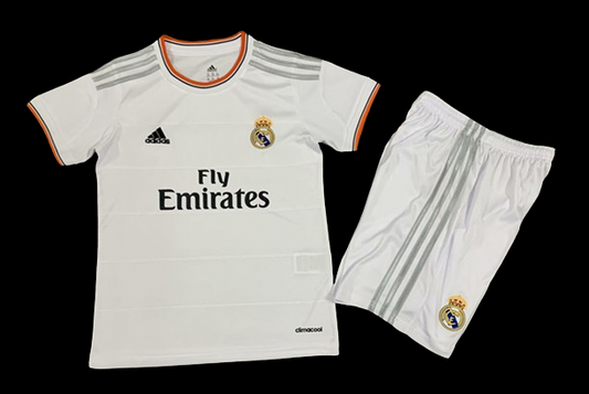 Real Madrid 13/14 Retro Home Kids