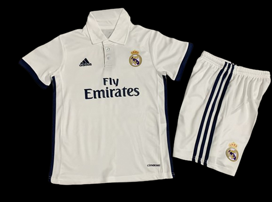 Real Madrid 16/17 Retro Home Kids