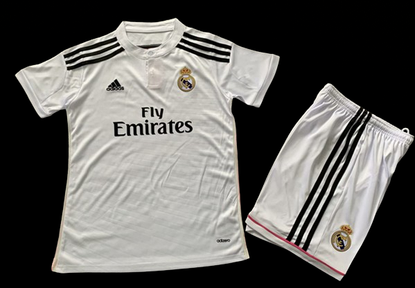 Real Madrid 14/15 Retro Home Kids