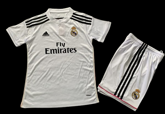 Real Madrid 14/15 Retro Home Kids