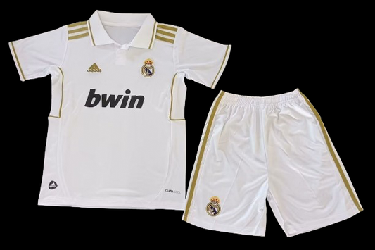 Real Madrid 11/12 Retro Home Kids