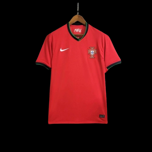 Portugal 24/25 Home with euros badge
