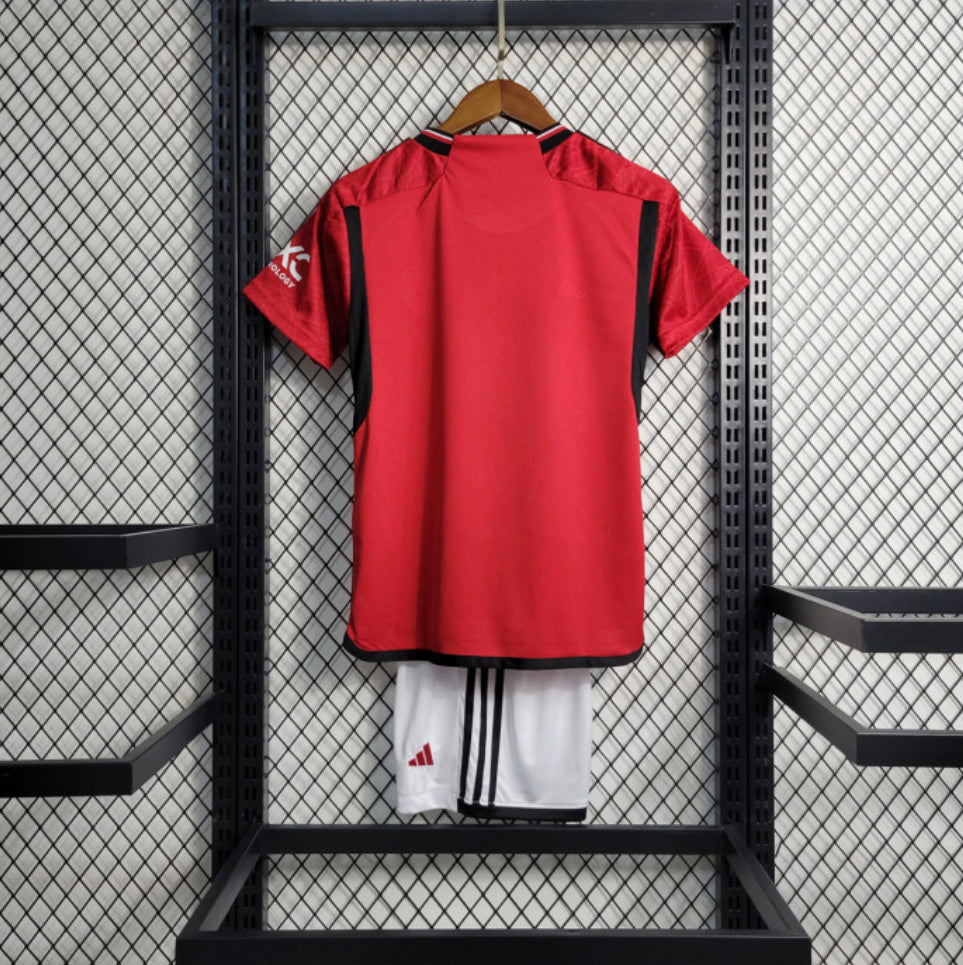 Manchester United 23/24 Home Kids