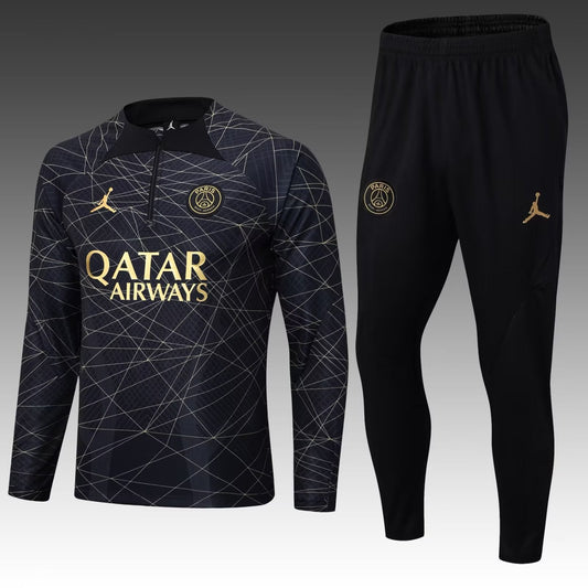 PSG Training Tracksuit "Yellow Webs"