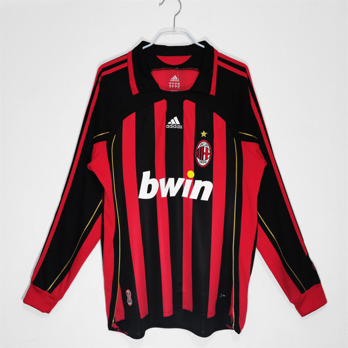AC Milan 06/07 Retro Home Long Sleeve