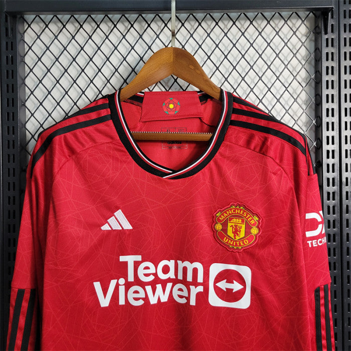 Manchester United 23/24 Long Sleeve Home