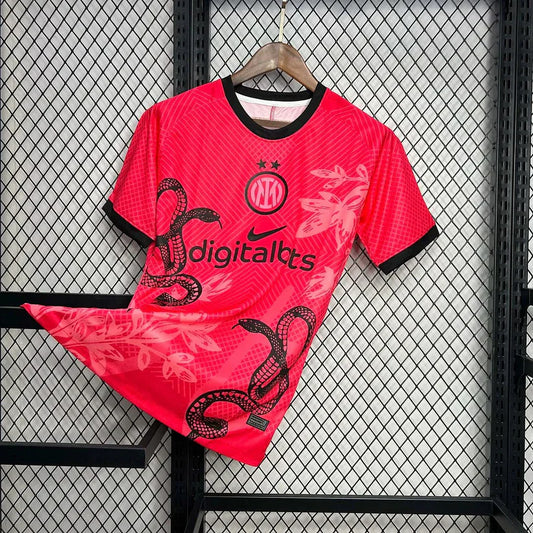 Inter 24/25 Snake Shirt Red