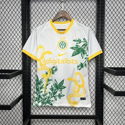 Inter 24/25 Snake Shirt Yellow